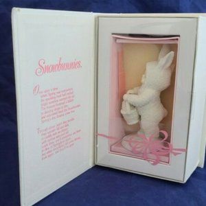 Department 56 Easter Springtime Stories of the Snowbunnies A Tisket A Tasket